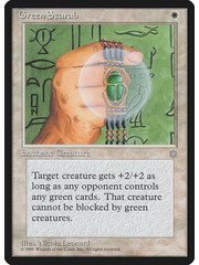 Magic: The Gathering Green Scarab (028) Moderately Played