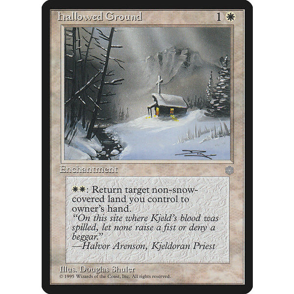 Magic: The Gathering Hallowed Ground (029) Moderately Played