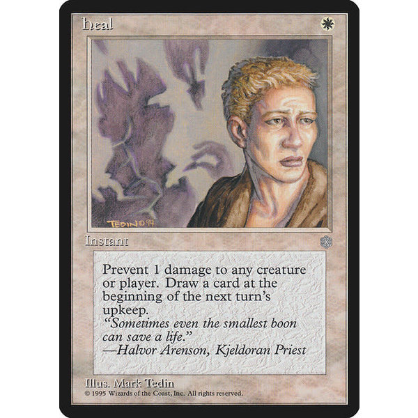 Magic: The Gathering Heal (030) Lightly Played