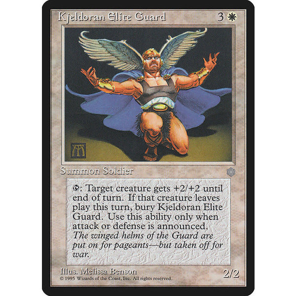 Magic: The Gathering Kjeldoran Elite Guard (034) Lightly Played