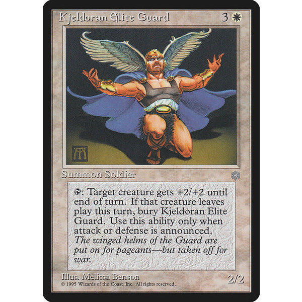 Magic: The Gathering Kjeldoran Elite Guard (034) Moderately Played