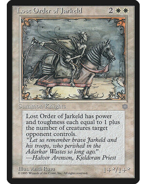 Magic: The Gathering Lost Order of Jarkeld (043) Moderately Played
