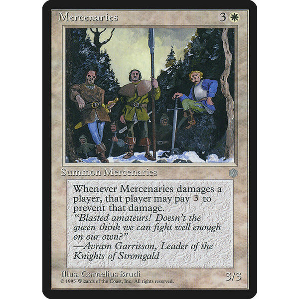 Magic: The Gathering Mercenaries (044) Lightly Played