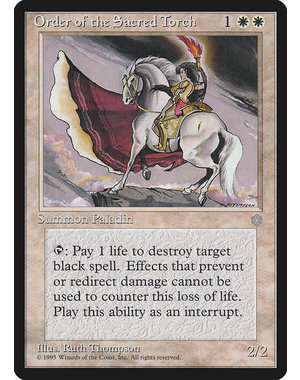 Magic: The Gathering Order of the Sacred Torch (045) Lightly Played