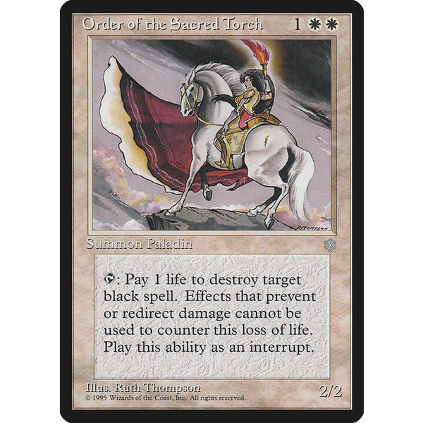 Magic: The Gathering Order of the Sacred Torch (045) Lightly Played