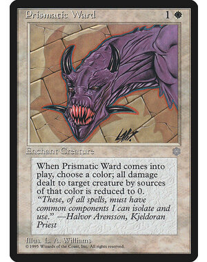 Magic: The Gathering Prismatic Ward (047) Lightly Played