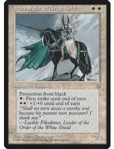 Magic: The Gathering Order of the White Shield (046) Moderately Played