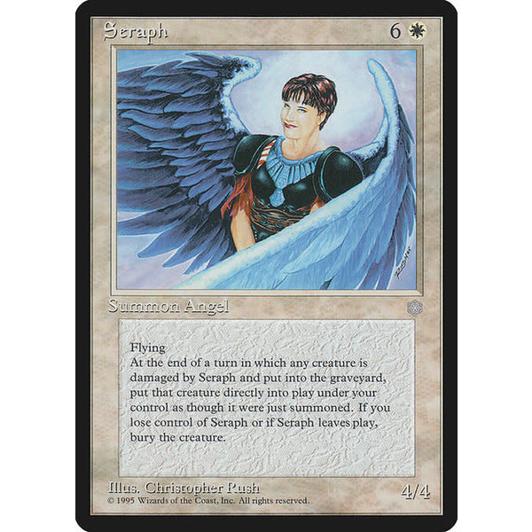 Magic: The Gathering Seraph (051) Moderately Played