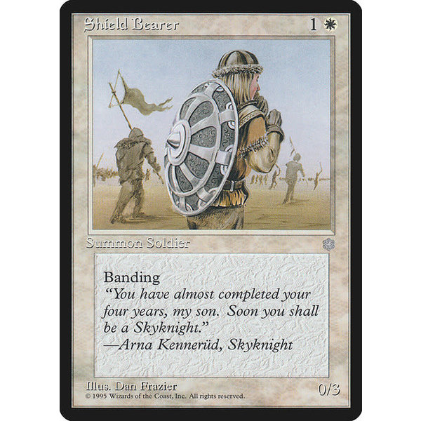 Magic: The Gathering Shield Bearer (052) Moderately Played