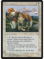 Magic: The Gathering Snow Hound (053) Lightly Played
