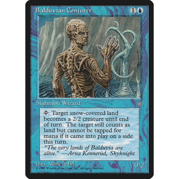 Magic: The Gathering Balduvian Conjurer (058) Lightly Played