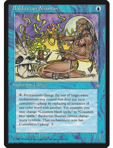 Magic: The Gathering Balduvian Shaman (059) Lightly Played