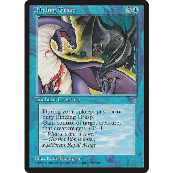 Magic: The Gathering Binding Grasp (060) Lightly Played