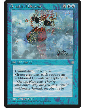 Magic: The Gathering Breath of Dreams (062) Moderately Played