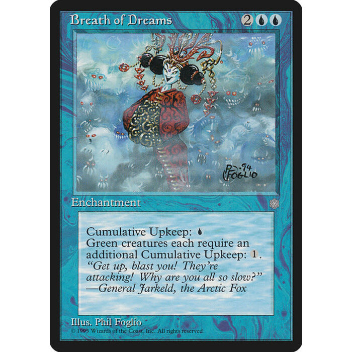 Magic: The Gathering Breath of Dreams (062) Moderately Played