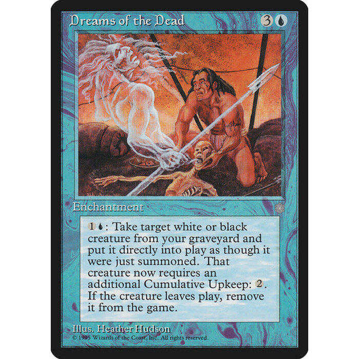 Magic: The Gathering Dreams of the Dead (066) Moderately Played