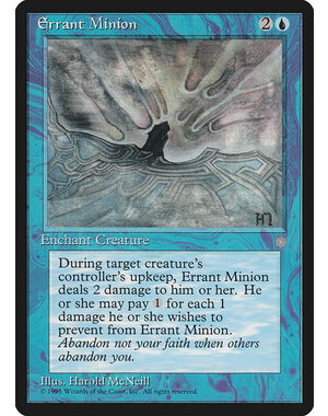 Magic: The Gathering Errant Minion (068) Heavily Played