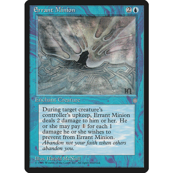 Magic: The Gathering Errant Minion (068) Heavily Played