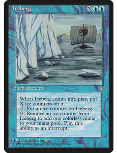 Magic: The Gathering Iceberg (073) Lightly Played