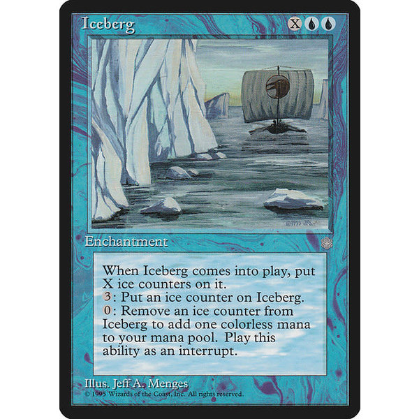 Magic: The Gathering Iceberg (073) Moderately Played