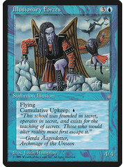 Magic: The Gathering Illusionary Forces (075) Lightly Played