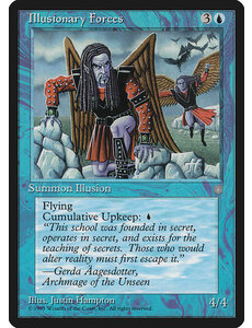 Magic: The Gathering Illusionary Forces (075) Lightly Played