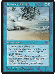 Magic: The Gathering Illusionary Terrain (077) Lightly Played