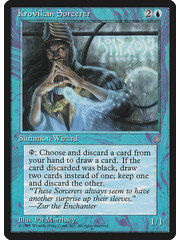 Magic: The Gathering Krovikan Sorcerer (081) Lightly Played