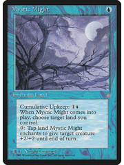 Magic: The Gathering Mystic Might (086) Moderately Played