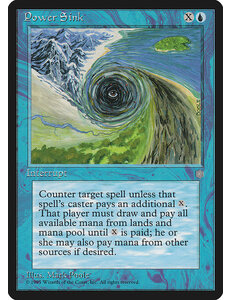 Magic: The Gathering Power Sink (091) Heavily Played