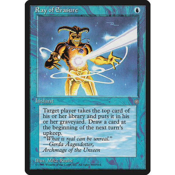 Magic: The Gathering Ray of Erasure (093) Lightly Played