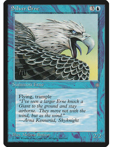 Magic: The Gathering Silver Erne (098) Moderately Played