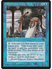 Magic: The Gathering Soldevi Machinist (102) Moderately Played