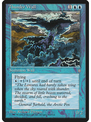 Magic: The Gathering Thunder Wall (104) Moderately Played