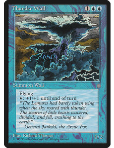 Magic: The Gathering Thunder Wall (104) Lightly Played