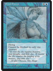 Magic: The Gathering Wind Spirit (106) Lightly Played