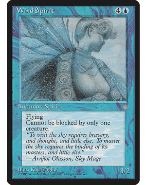 Magic: The Gathering Wind Spirit (106) Moderately Played