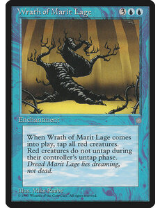 Magic: The Gathering Wrath of Marit Lage (109) Moderately Played