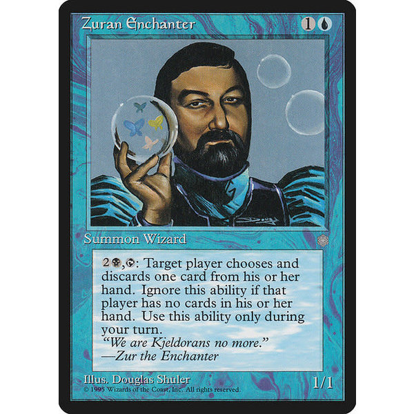 Magic: The Gathering Zuran Enchanter (111) Lightly Played