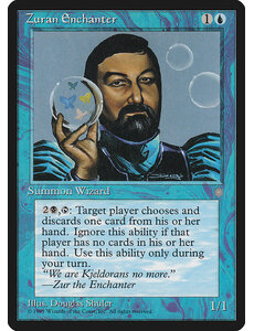 Magic: The Gathering Zuran Enchanter (111) Moderately Played