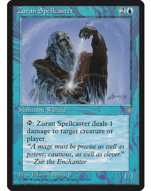 Magic: The Gathering Zuran Spellcaster (112) Heavily Played