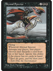 Magic: The Gathering Abyssal Specter (113) Heavily Played