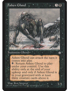 Magic: The Gathering Ashen Ghoul (114) Heavily Played