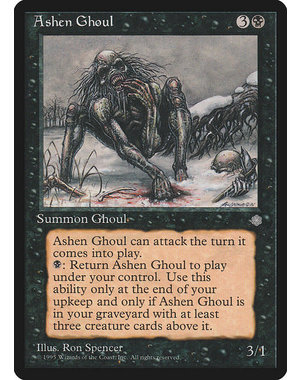 Magic: The Gathering Ashen Ghoul (114) Lightly Played