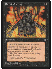 Magic: The Gathering Burnt Offering (116) Heavily Played