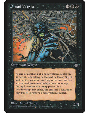 Magic: The Gathering Dread Wight (122) Heavily Played