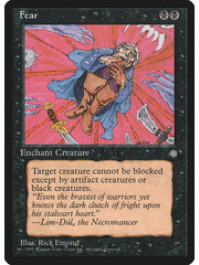 Magic: The Gathering Fear (124) Heavily Played