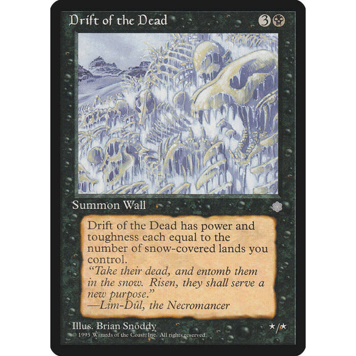 Magic: The Gathering Drift of the Dead (123) Heavily Played