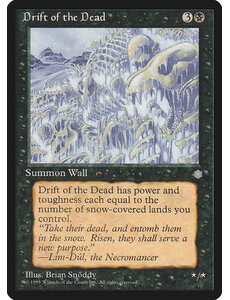 Magic: The Gathering Drift of the Dead (123) Moderately Played