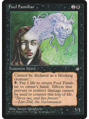 Magic: The Gathering Foul Familiar (126) Lightly Played
